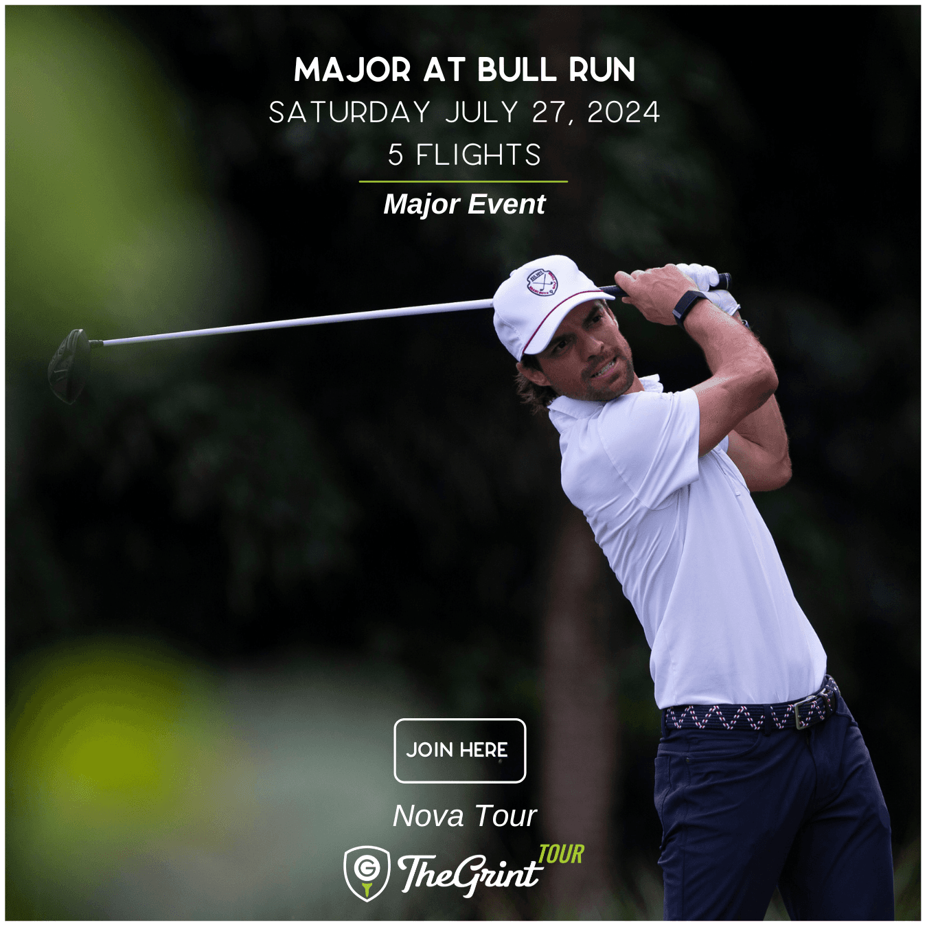 card The Major at Bull Run