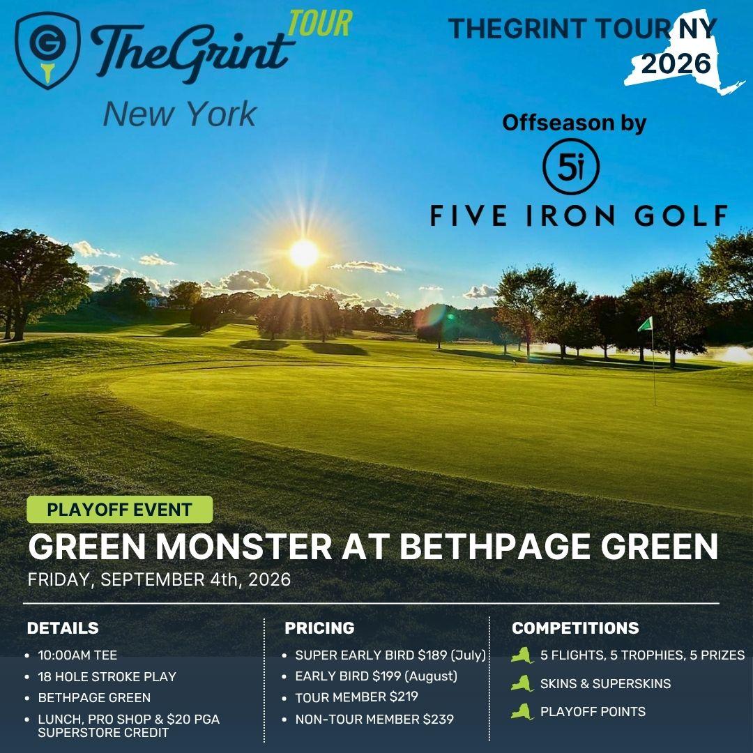 card Green Monster at Bethpage - Playoff